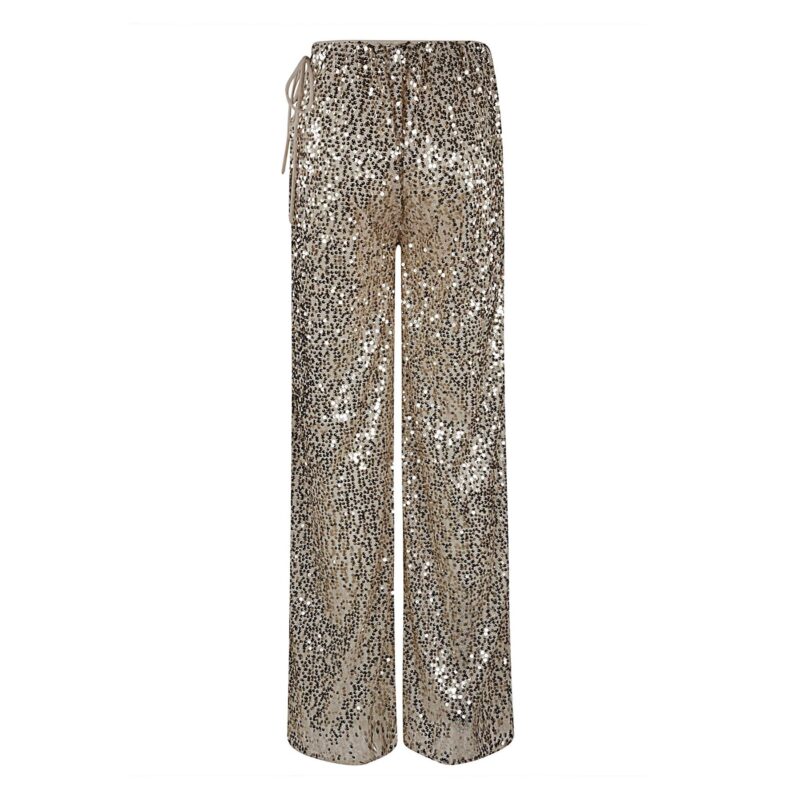 ROTATE Pantalone Net Sequins Pants - immagine 2