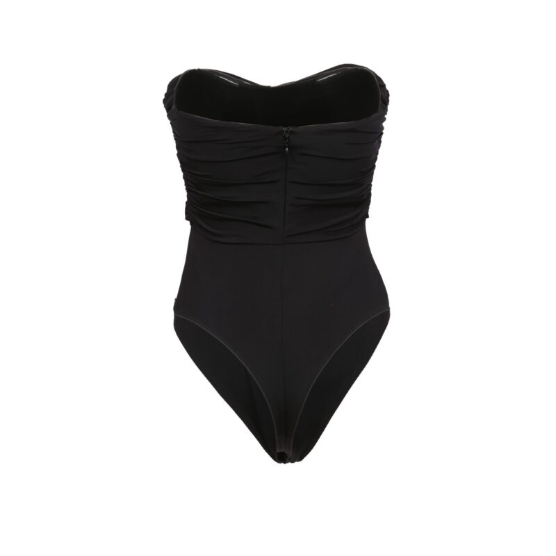 Anine Bing abito RAVINE BODYSUIT - BLACK - immagine 2