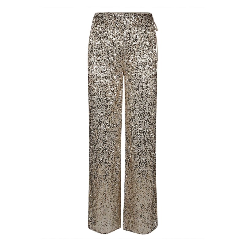 ROTATE Pantalone Net Sequins Pants