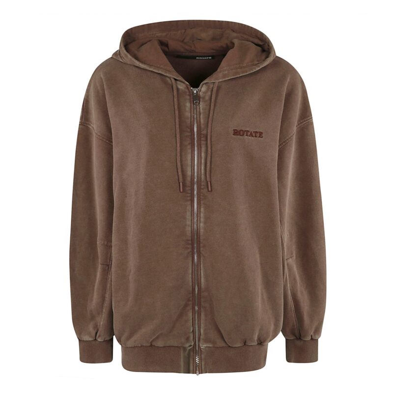 ROTATE Felpa Oversized Sweat Hoodie
