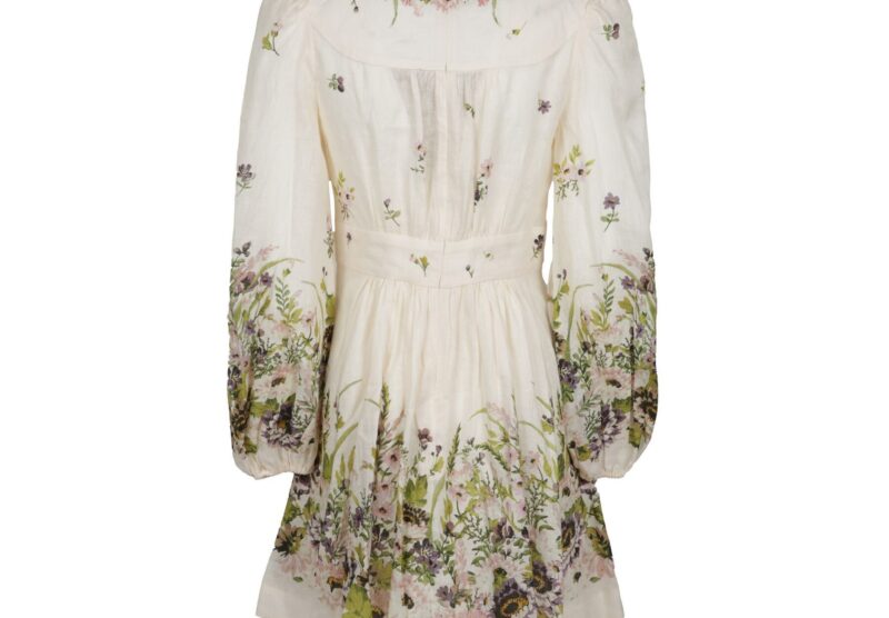 Zimmermann abito PLUNGE MINI DRESS - immagine 2