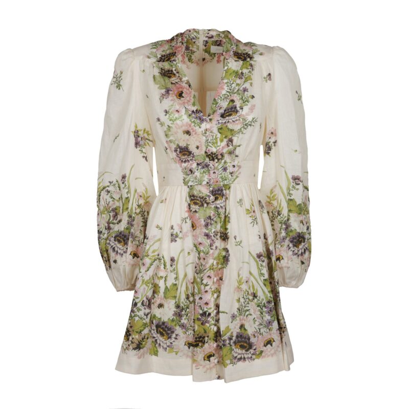 Zimmermann abito WRAP MINI DRESS - immagine 5
