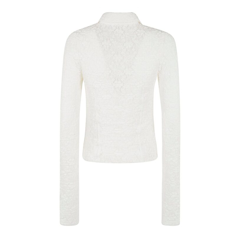 ROTATE abito Lace Mini Shirtdress - immagine 2
