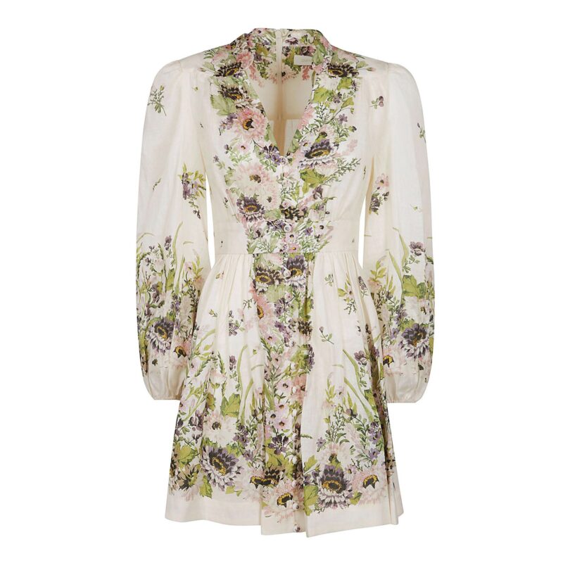 Zimmermann camicia Halliday Lace trim Shirt