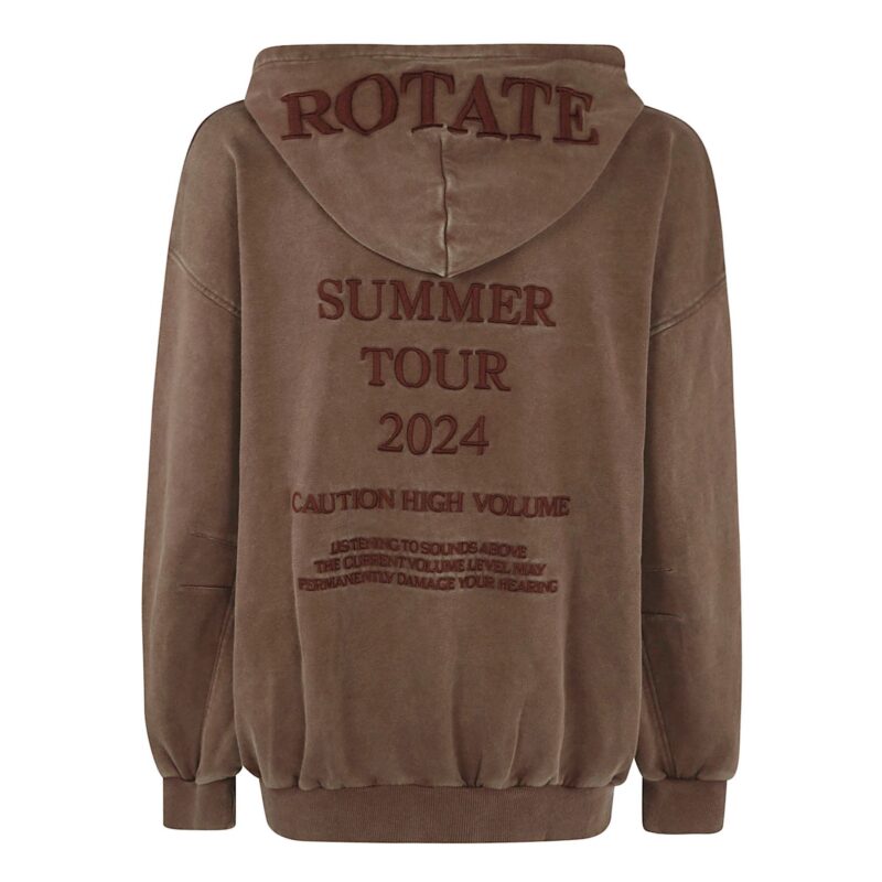 ROTATE Felpa Oversized Sweat Hoodie - immagine 2