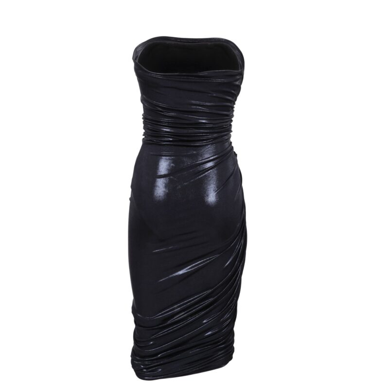 NORMA KAMALI abito STRAPLESS DIANA DRESS TO KNEE - immagine 2