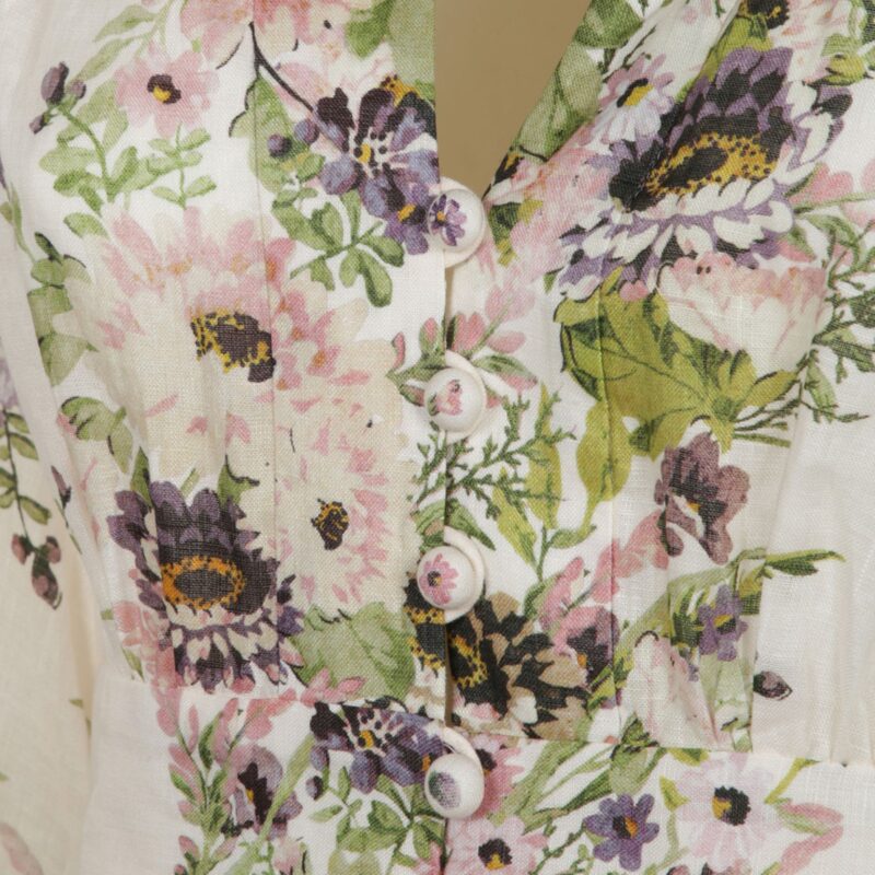 Zimmermann abito WRAP MINI DRESS - immagine 7