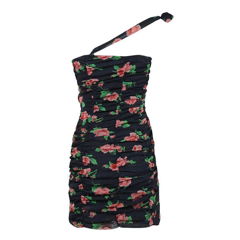 ROTATE abito Chiffon Mini Strap Dress - immagine 2