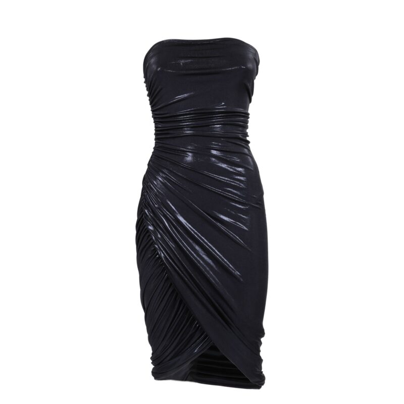 NORMA KAMALI abito STRAPLESS DIANA DRESS TO KNEE